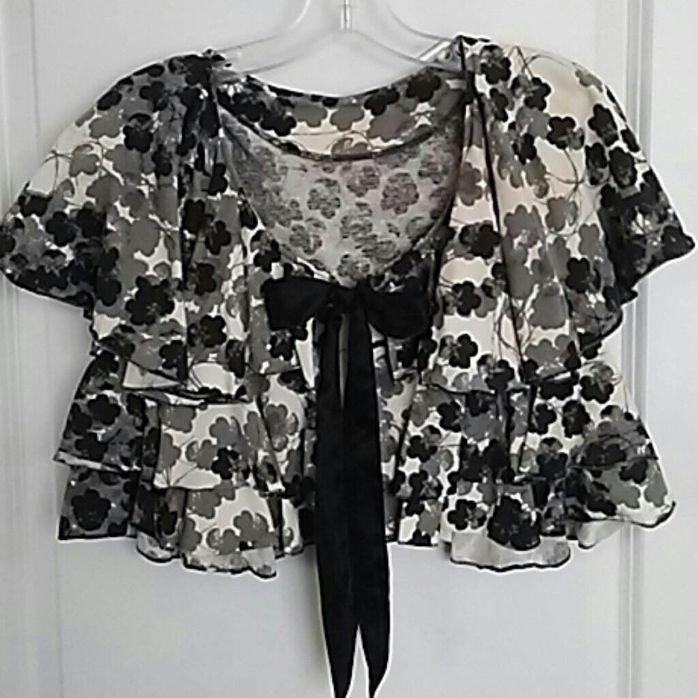 shadow spots capelet - Picture 2 of 8
